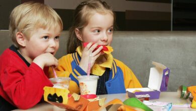 Photo de Les menus enfants des fast-foods sont des bombes caloriques d’après une étude de la CLCV