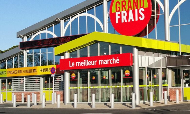 la chaîne de magasins d'alimentation GRAND FRAIS